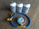 Car air conditioner gas charge kit