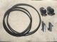 Idler, tensioner and V-belt