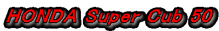 HONDA Super Cub 50